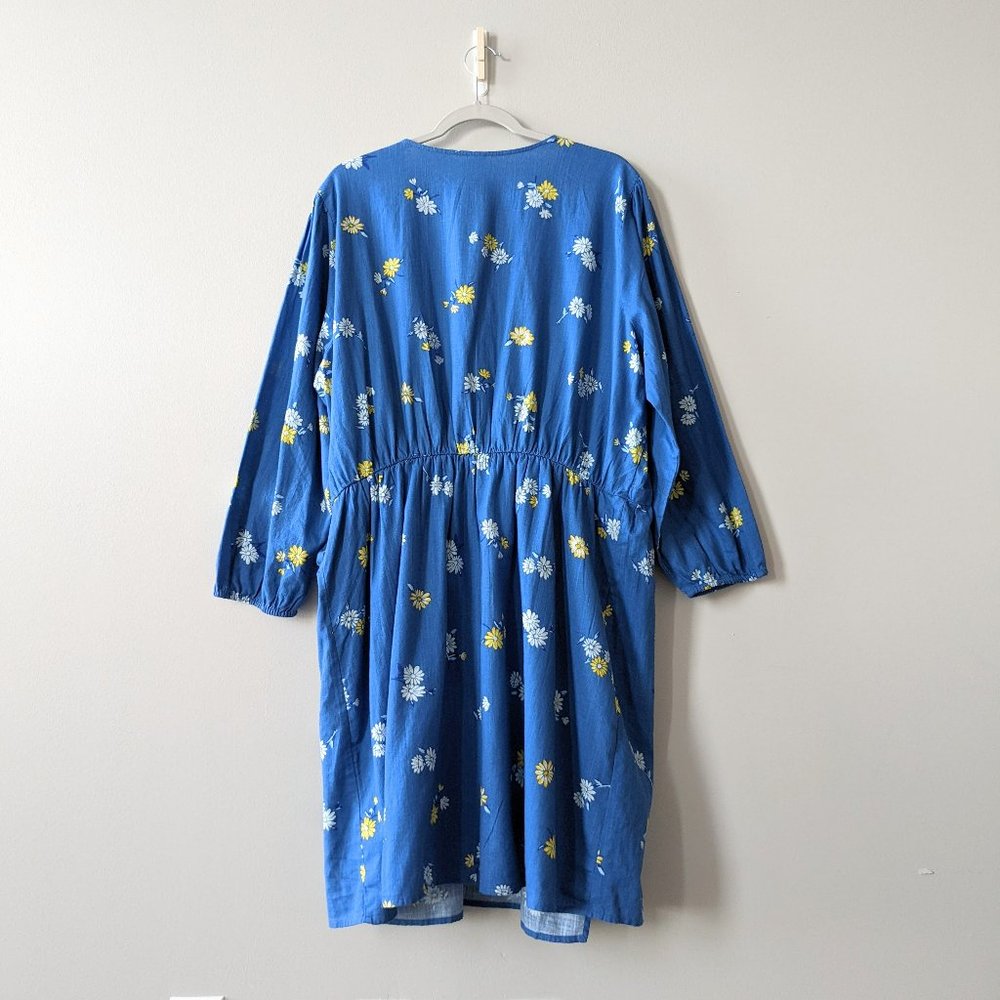 Old Navy Floral Wrap Dress Cottagecore, size XL - Picture 3 of 9